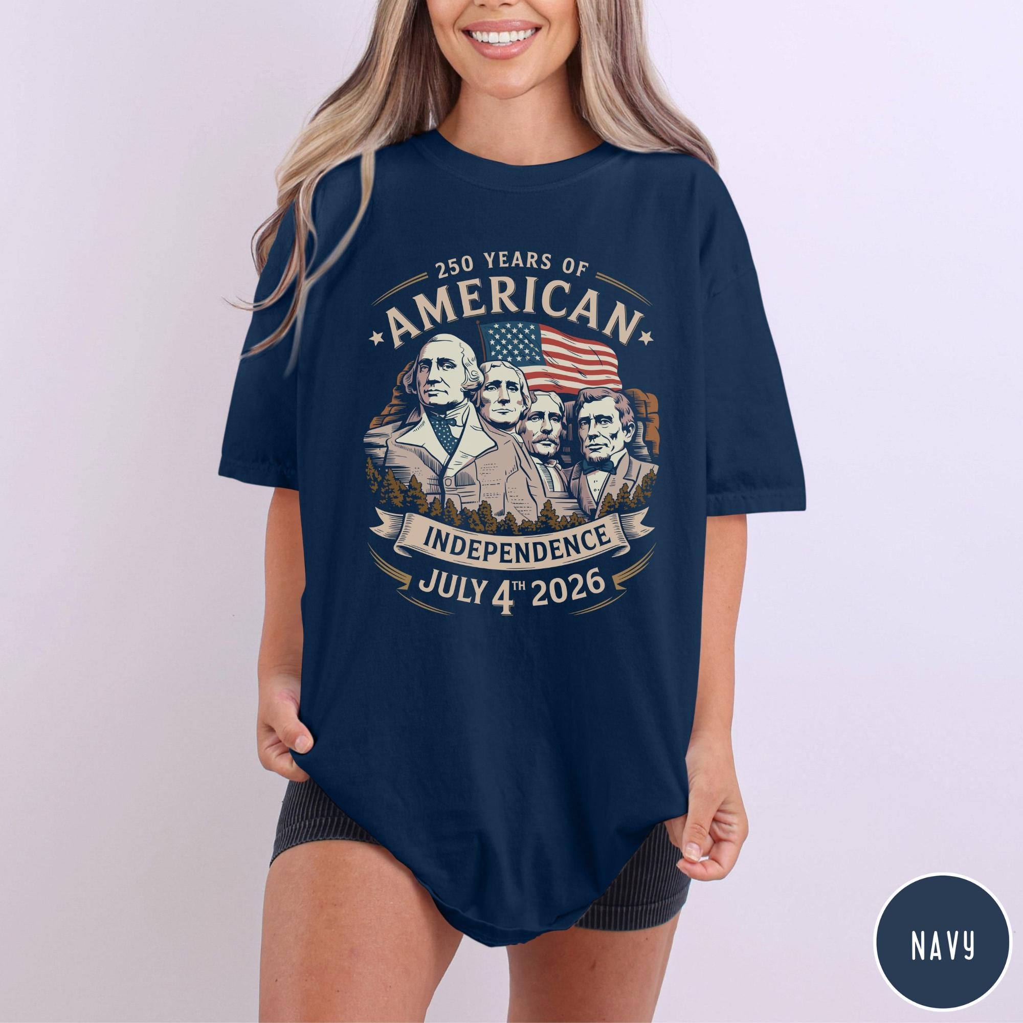 250 Years American Independence Shirt 250 Year Anniversary T Shirt 250th Anniversary Shirt 4th Of July Tee History Lover Gift