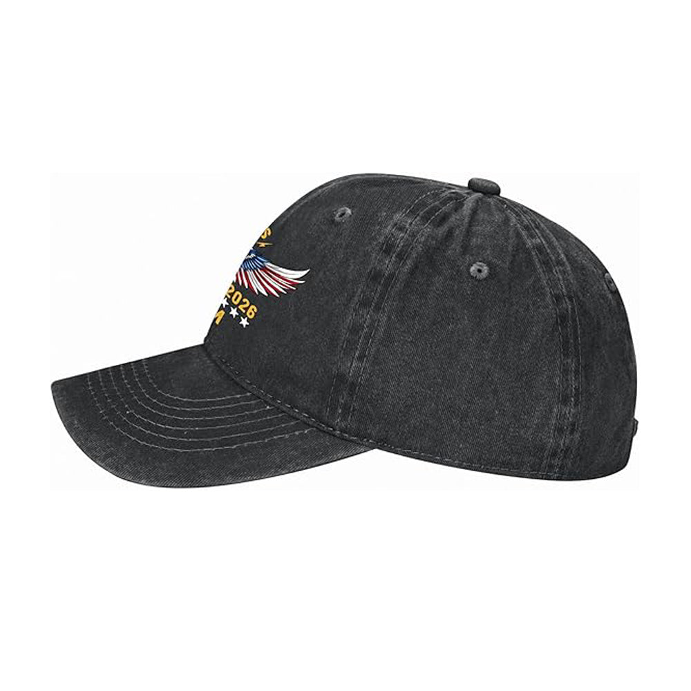 Us 250th Anniversary Hats For Men Vintage Washed Distressed Baseball Cap