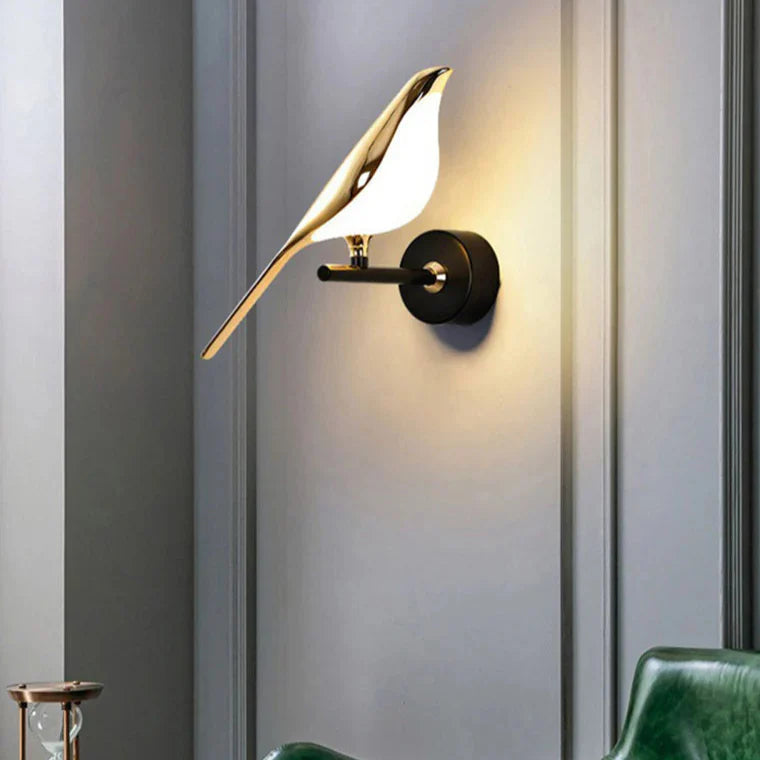 Modern Led Art Design Bird Wall Light