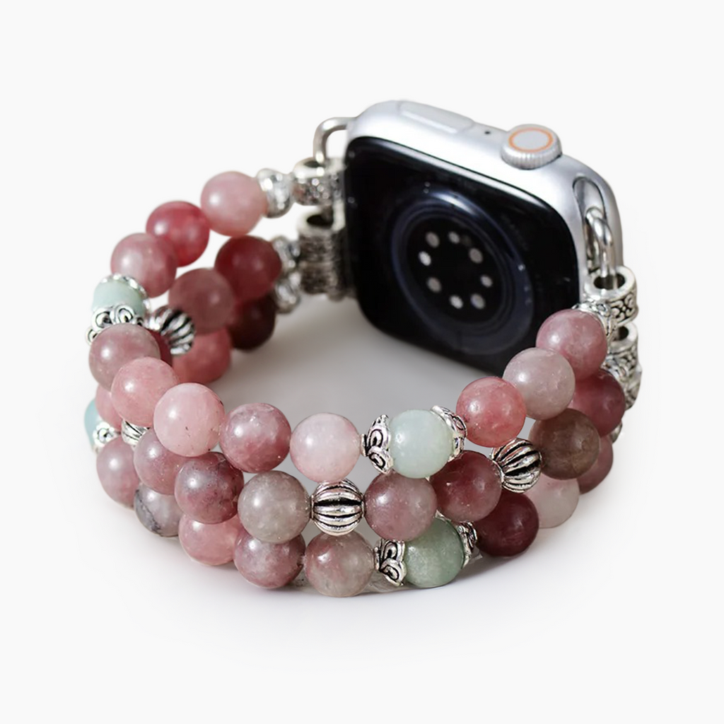 Dusky Rose Stretch Apple Watch Strap
