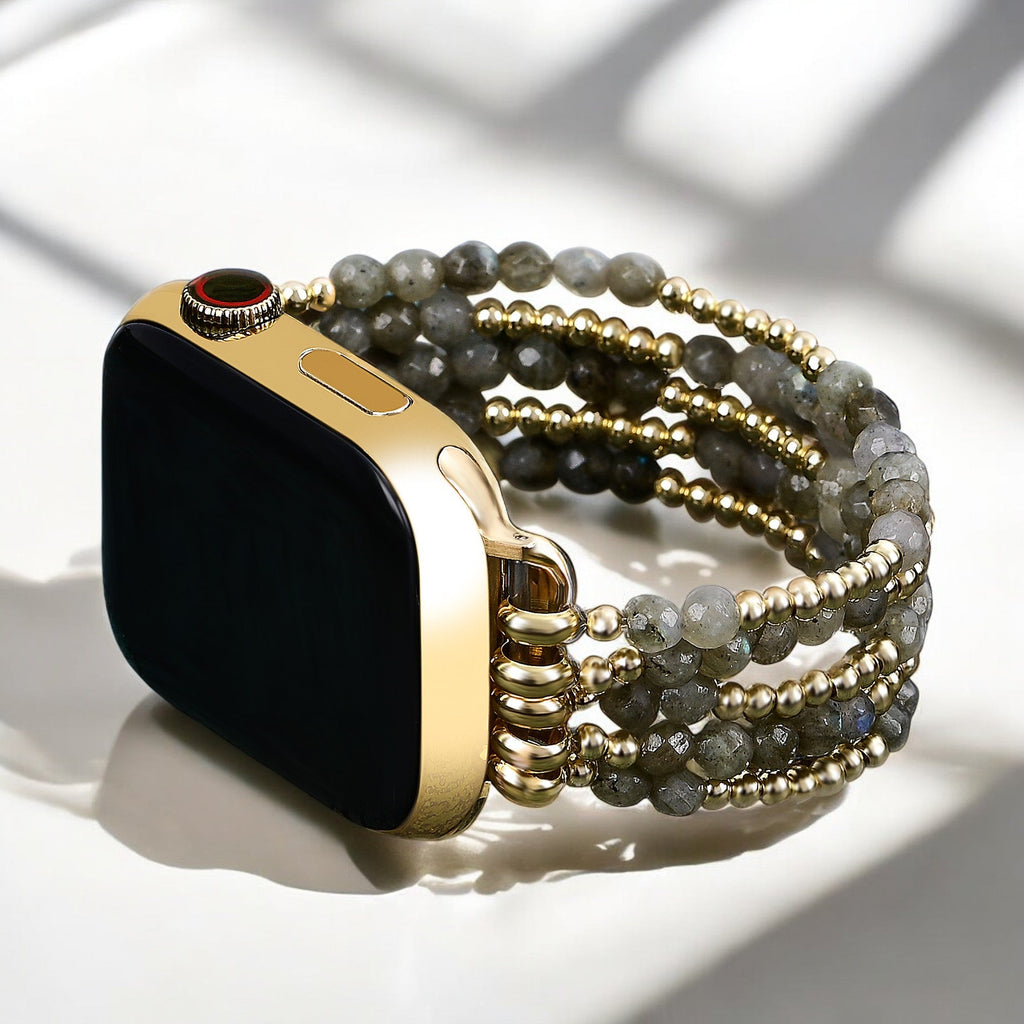 Labradorite Magic Stretch Apple Watch Strap