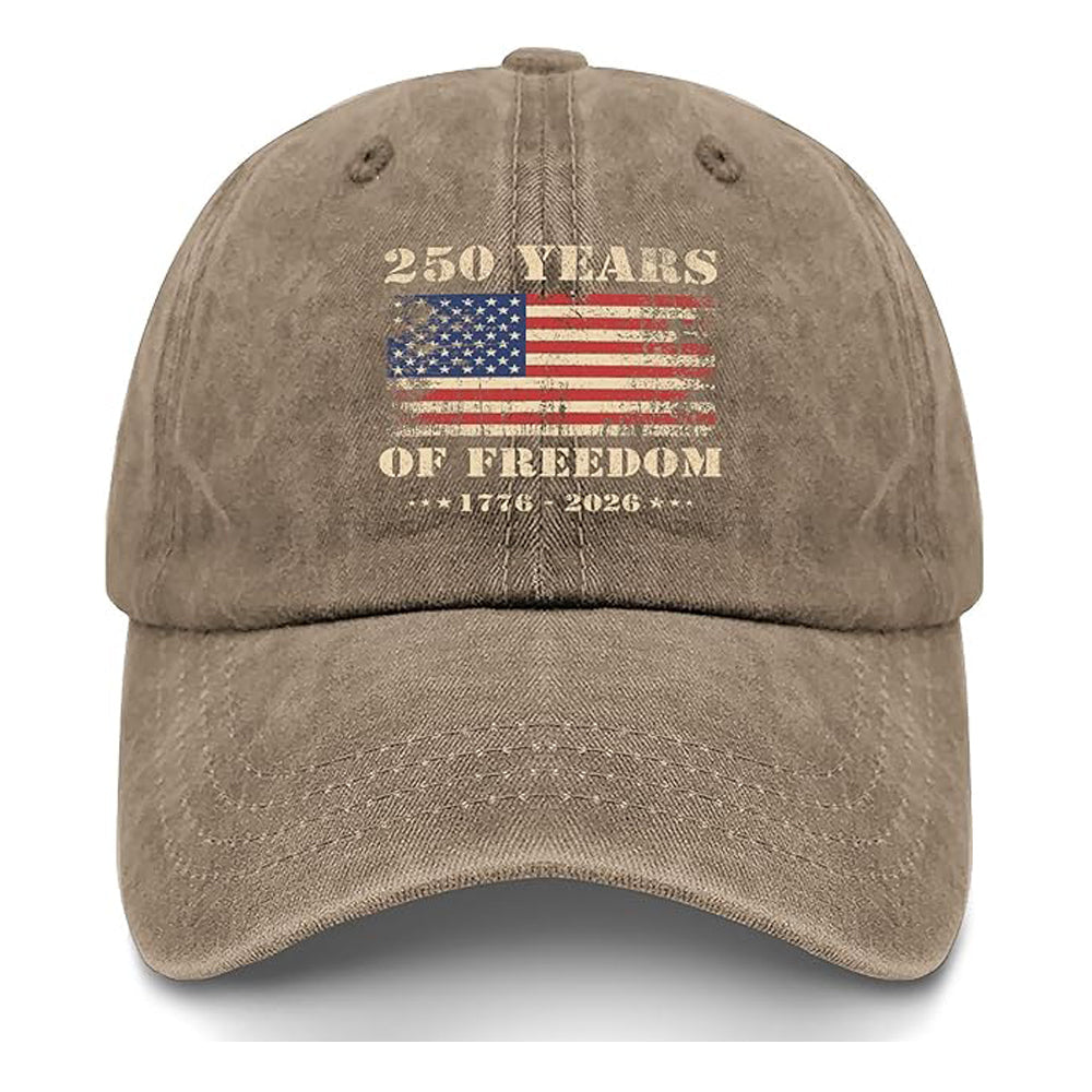 America Birthday Hat 1776 2026 250 Years Anniversary Hat For Men Low
