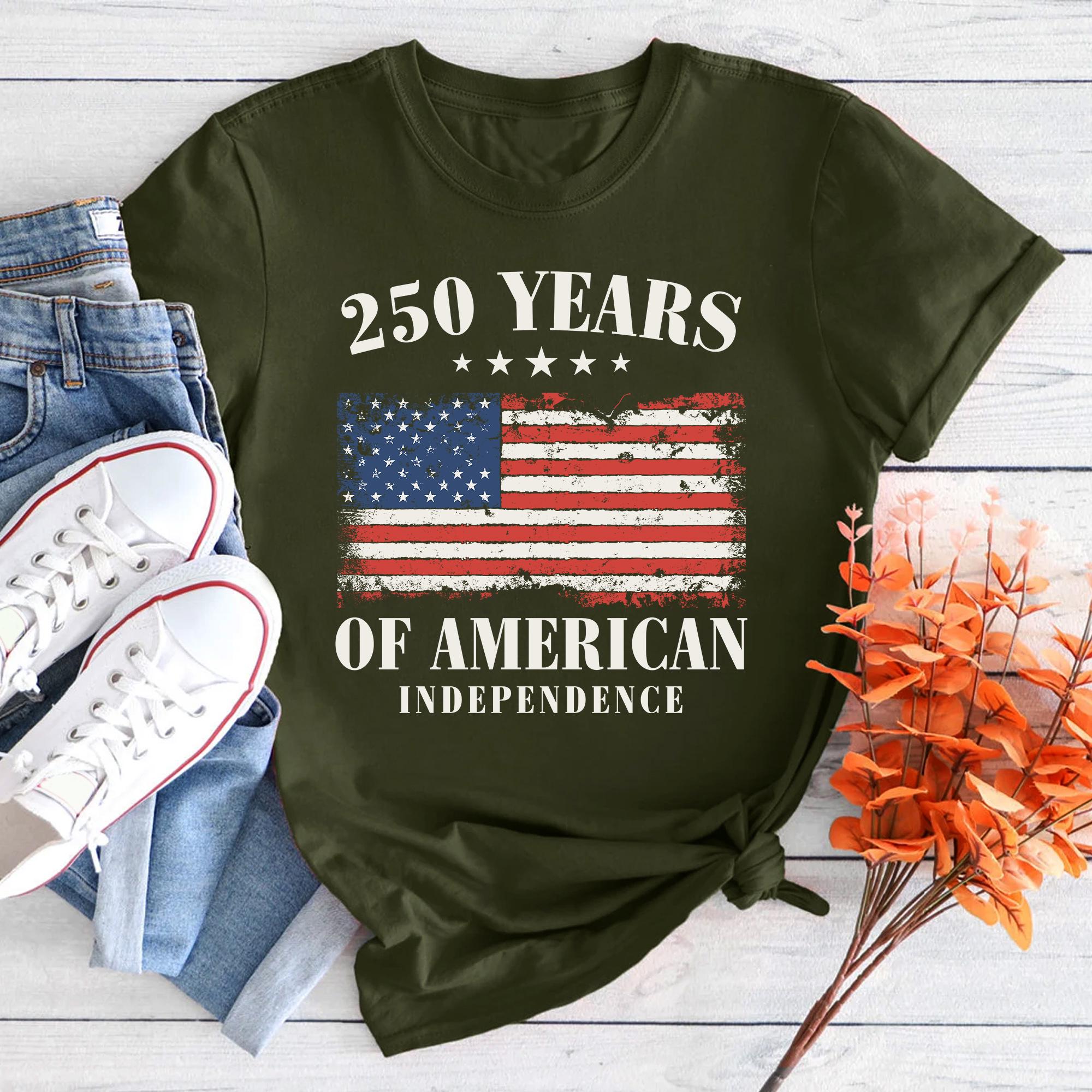 America 250th Anniversary Shirt 1776 2026 Independence Day Tee Usa Patriotic Celebration Shirt Fourth Of July Outfit Freedom T Shirt