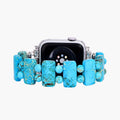 Serenity Turquoise Stretch Apple Watch Strap