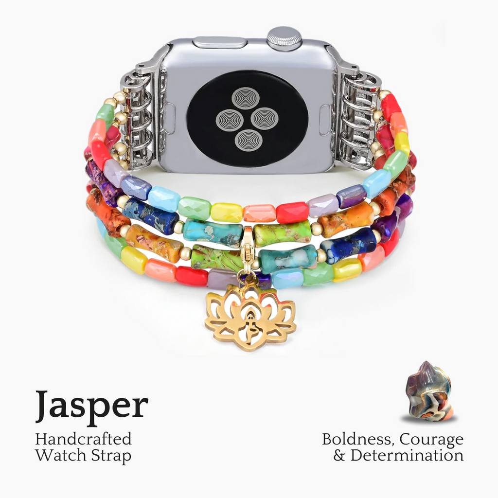 Lotus Chakra Stretch Apple Watch Strap