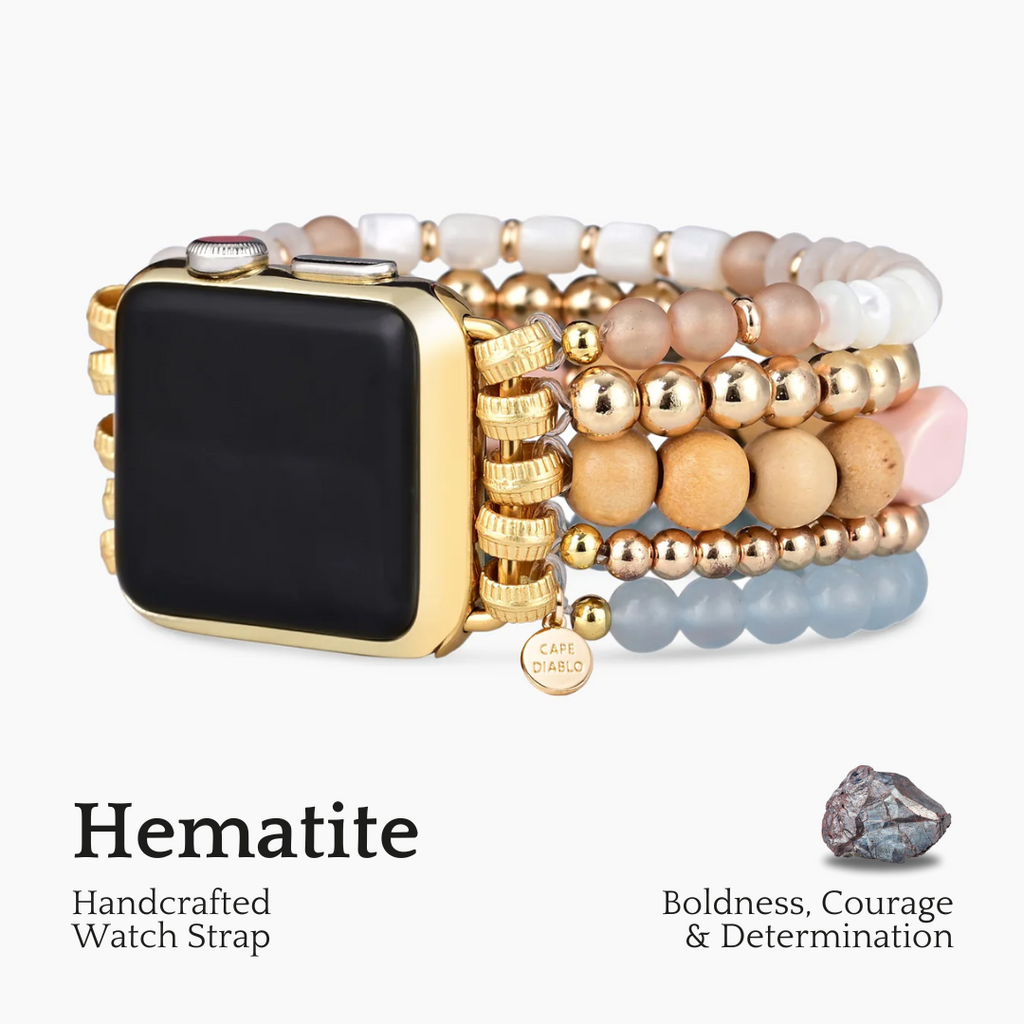 Apricot Mist Stretch Apple Watch Strap