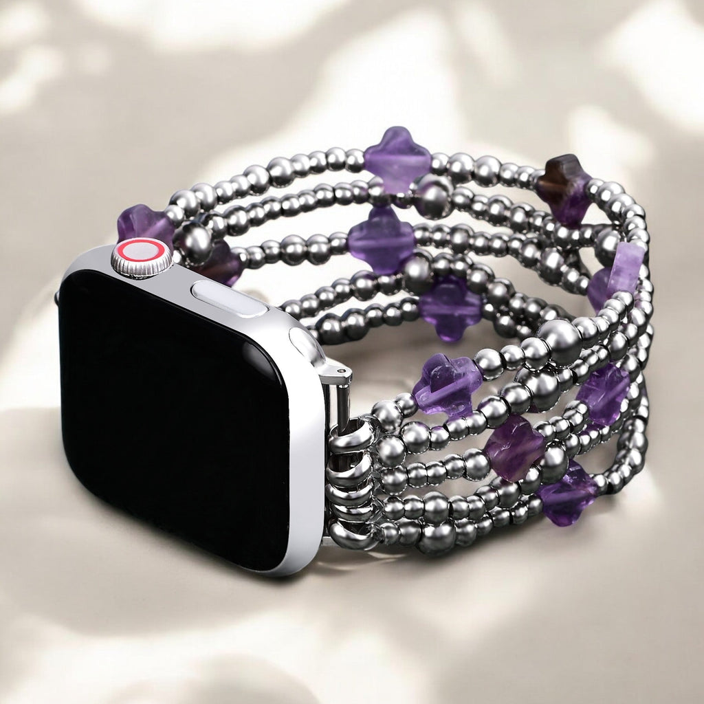 Celestial Charm Cross Stretch Apple Watch Strap