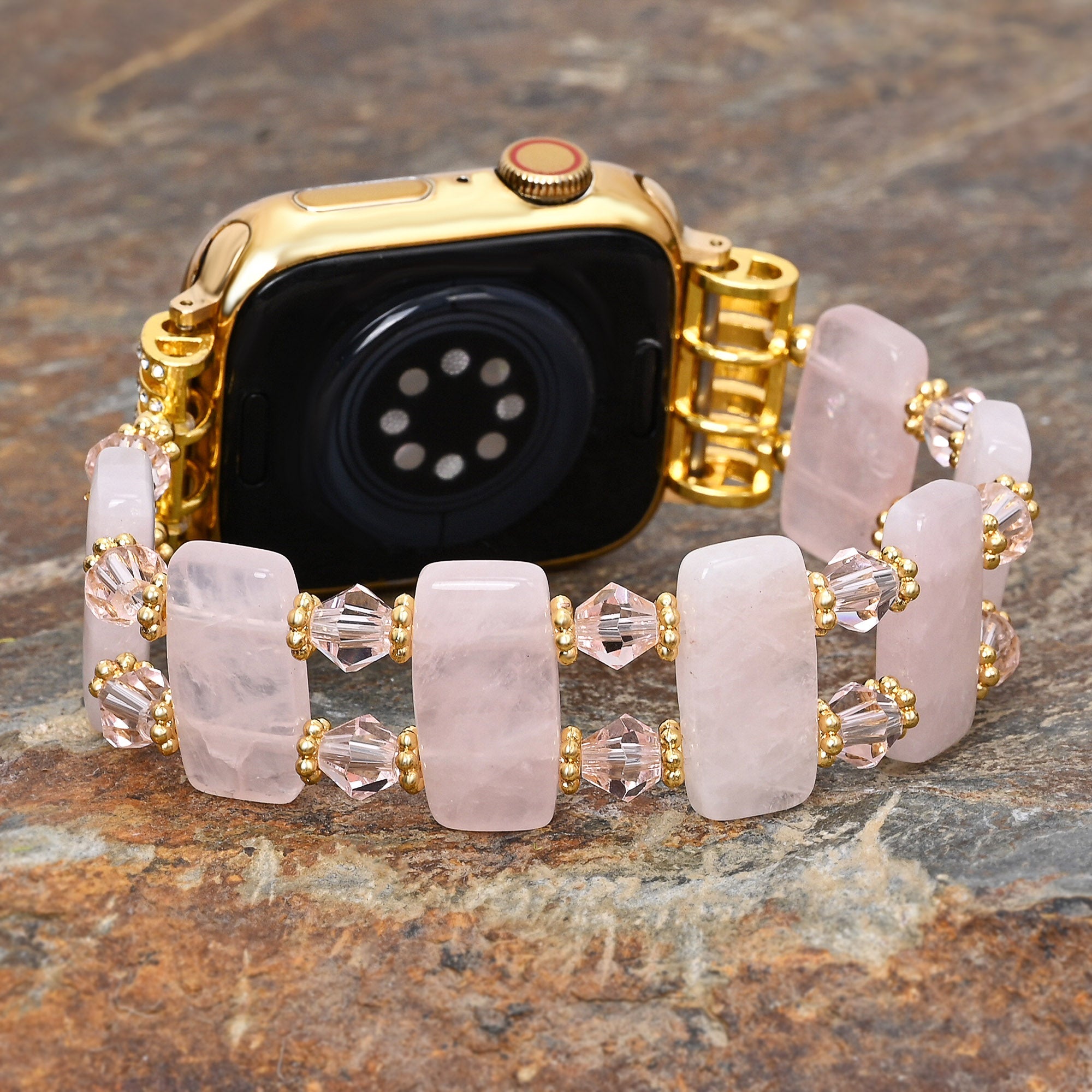 Rose Harmony Stretch Apple Watch Strap