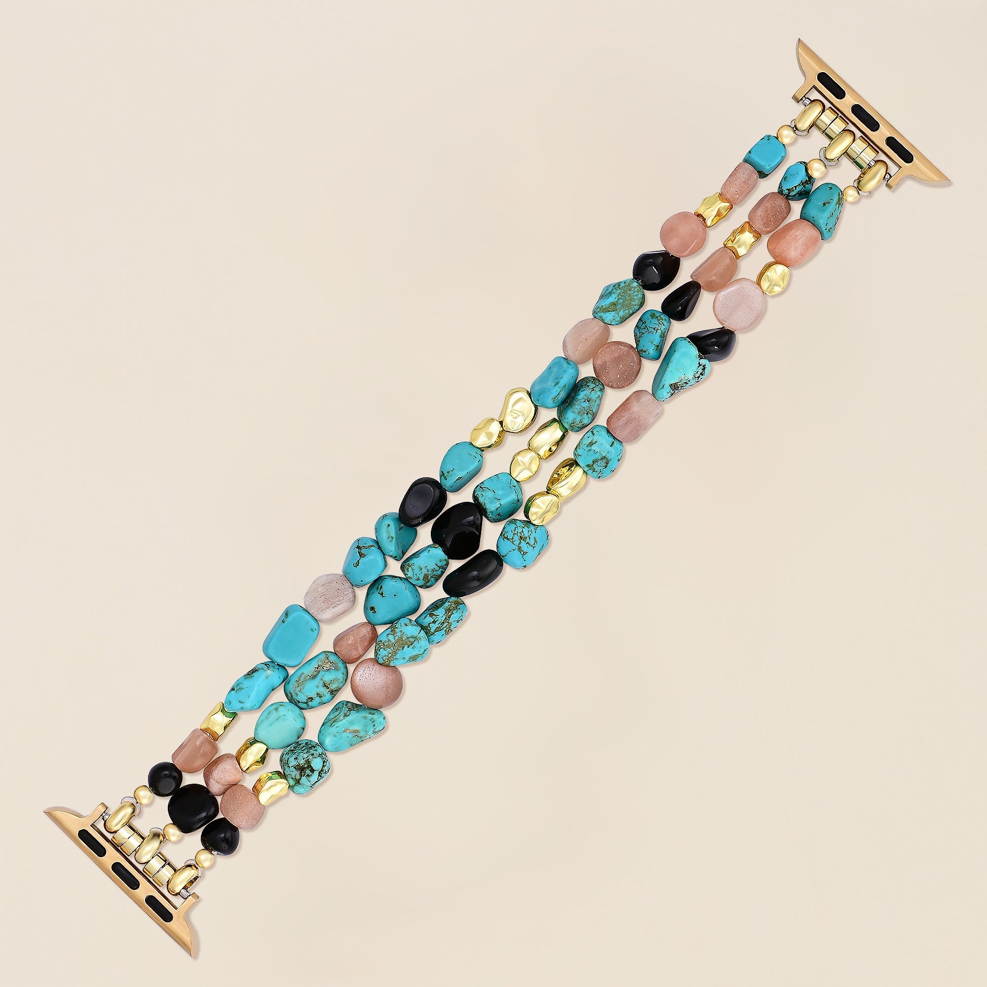Desert Oasis Stone Stretch Apple Watch Strap
