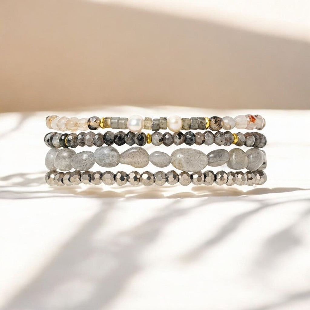 Labradorite Agate Fusion Apple Watch Strap