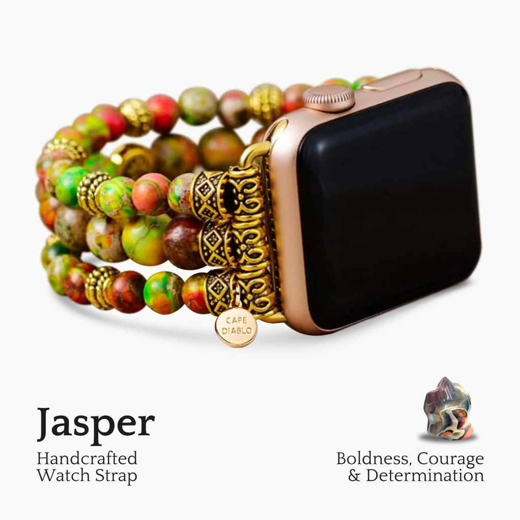 Conifer Jasper Stretch Apple Watch Strap