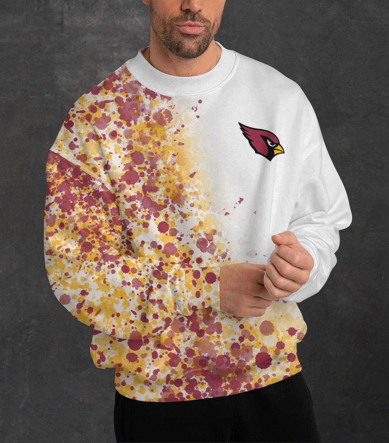 Arizona Cardinals 3D Limited Edition Crew Neck sweatshirt