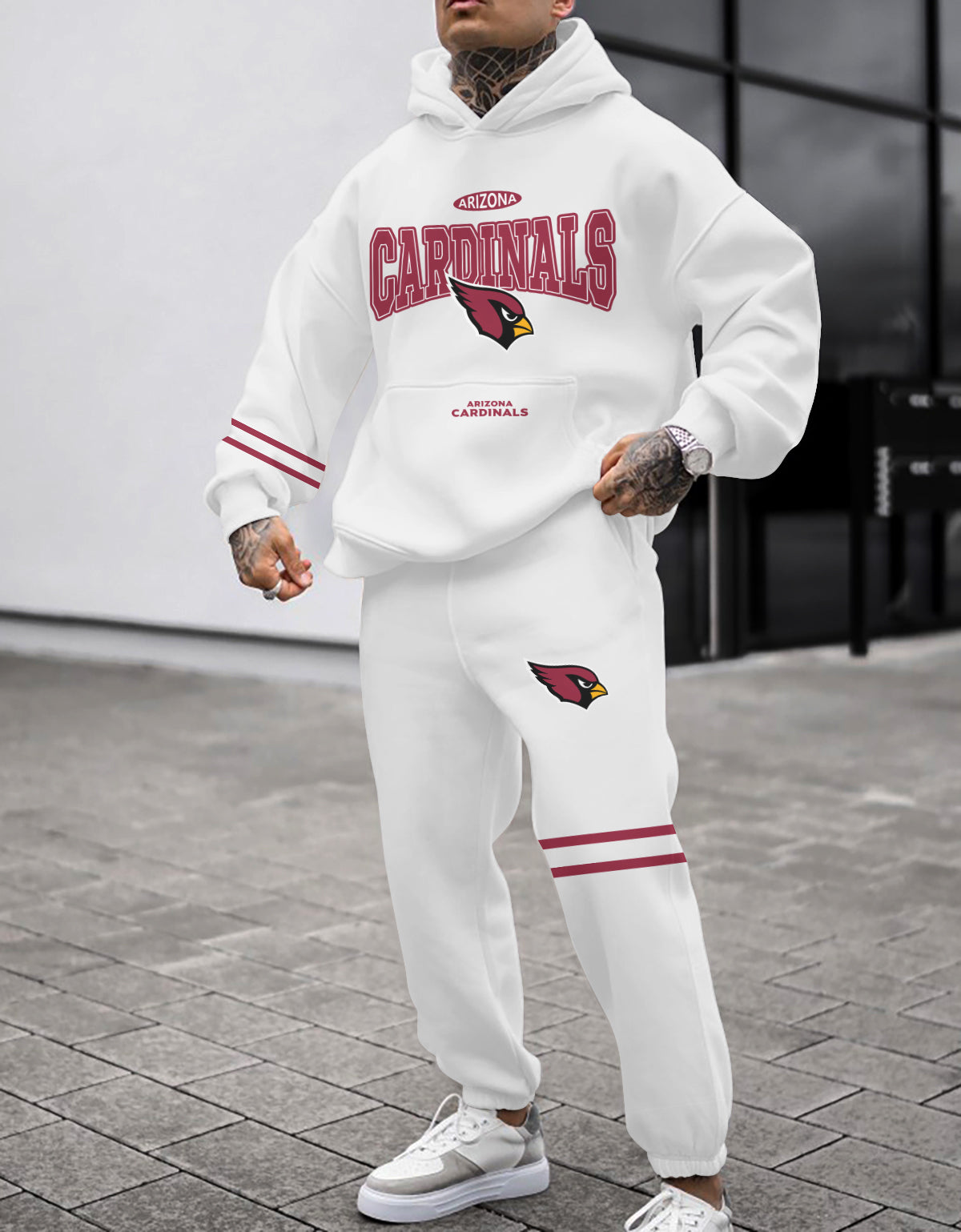 Arizona Cardinals 3D Printed Pullover Hoodie And Sweatpant 2pcs Tracksuits
