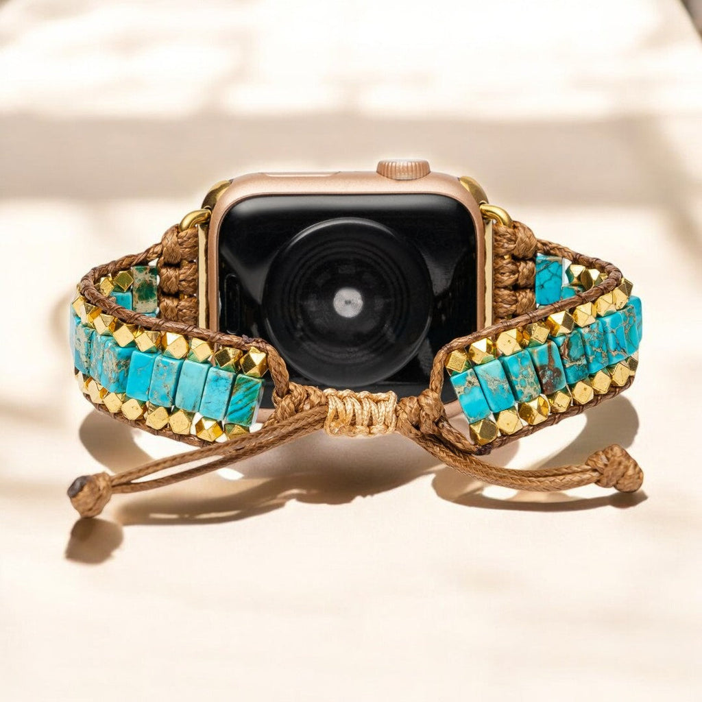 Bold Turquoise Apple Watch Strap