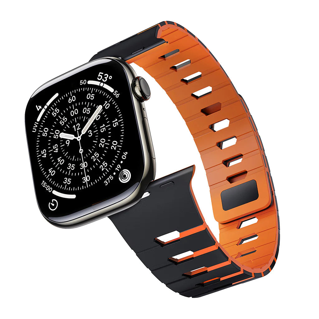 Arc™ Series: Dual-Tone Geometric Sculpted Band