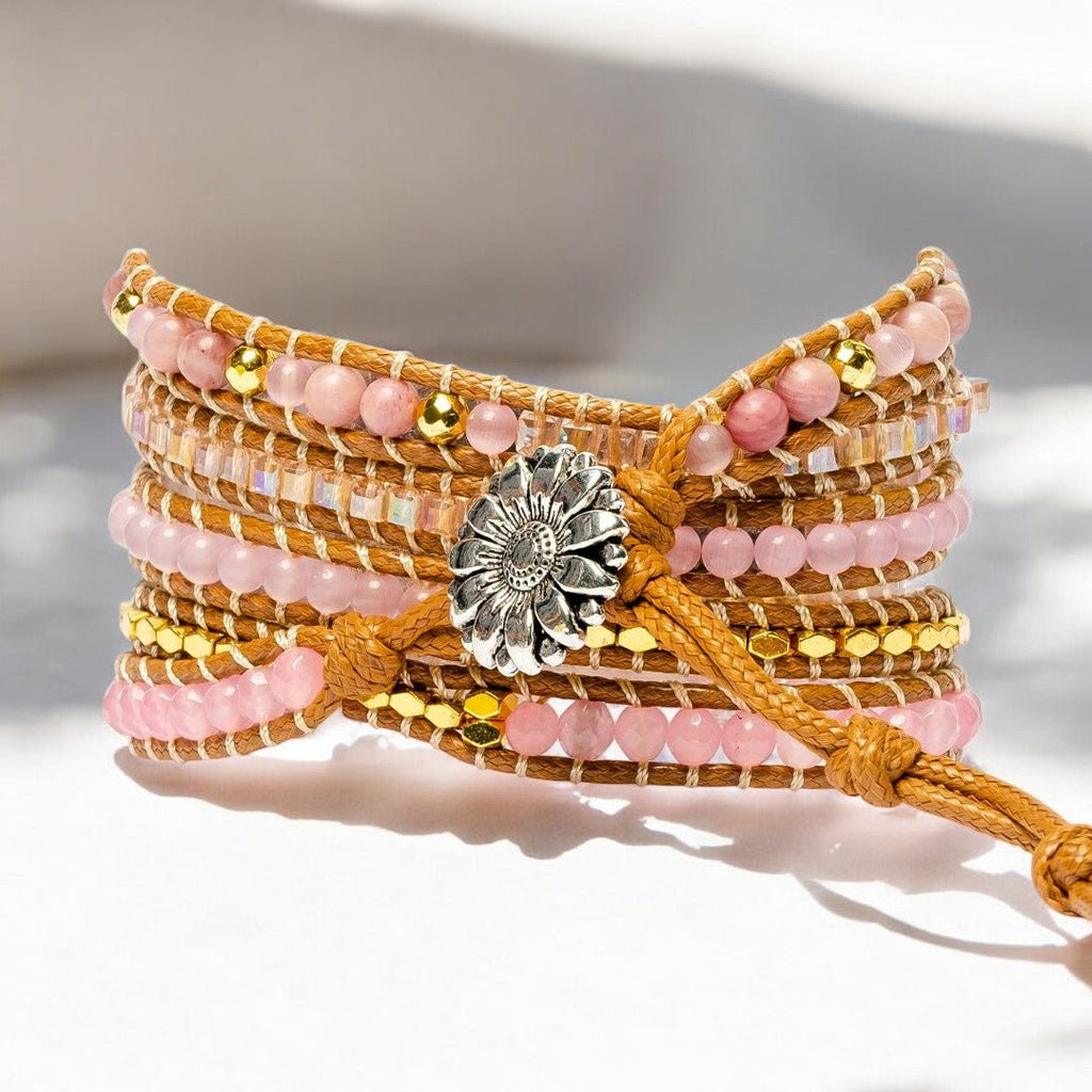 Golden Rose Quartz Apple Watch Strap