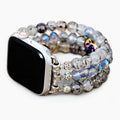 Labradorite Crystal Stretch Apple Watch Strap