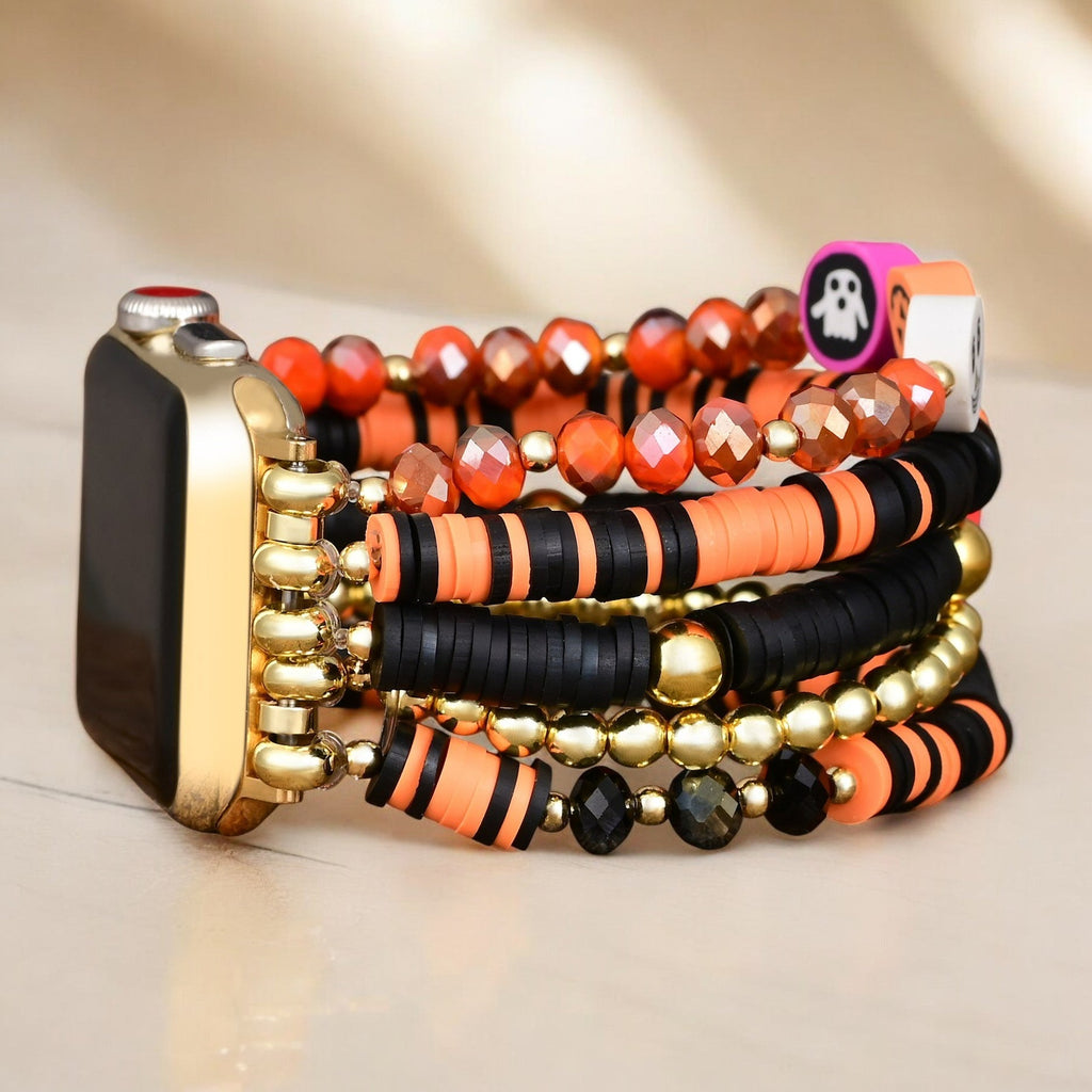 Midnight Enigma Stretch Apple Watch Strap