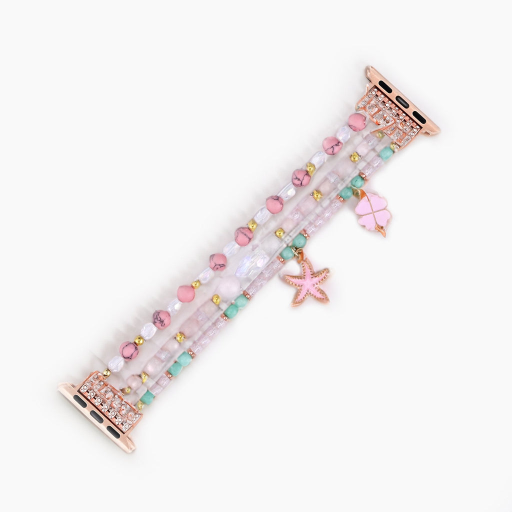 Pink Sands Stretch Apple Watch Strap