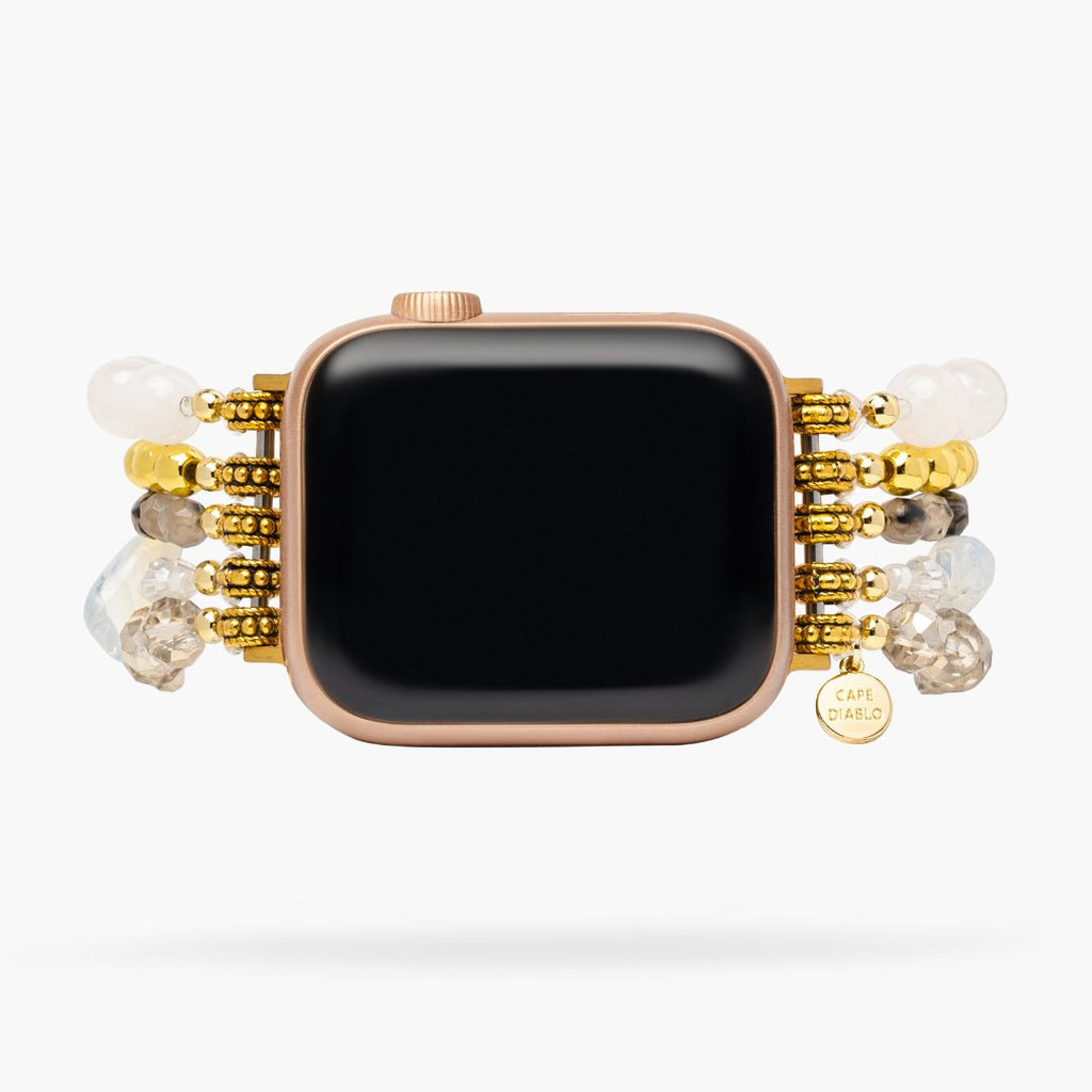 Sterling Glamour Stretch Apple Watch Strap